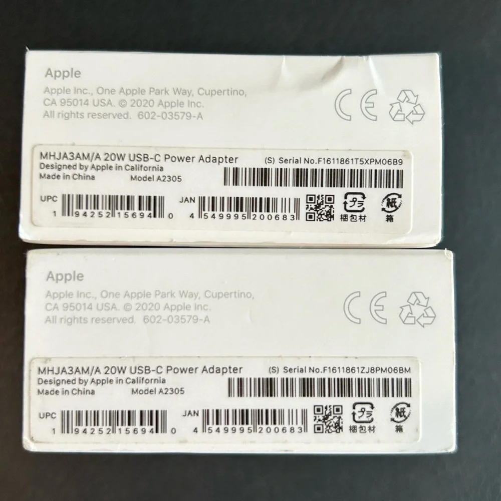 Apple USB-C 20W Power Adapter